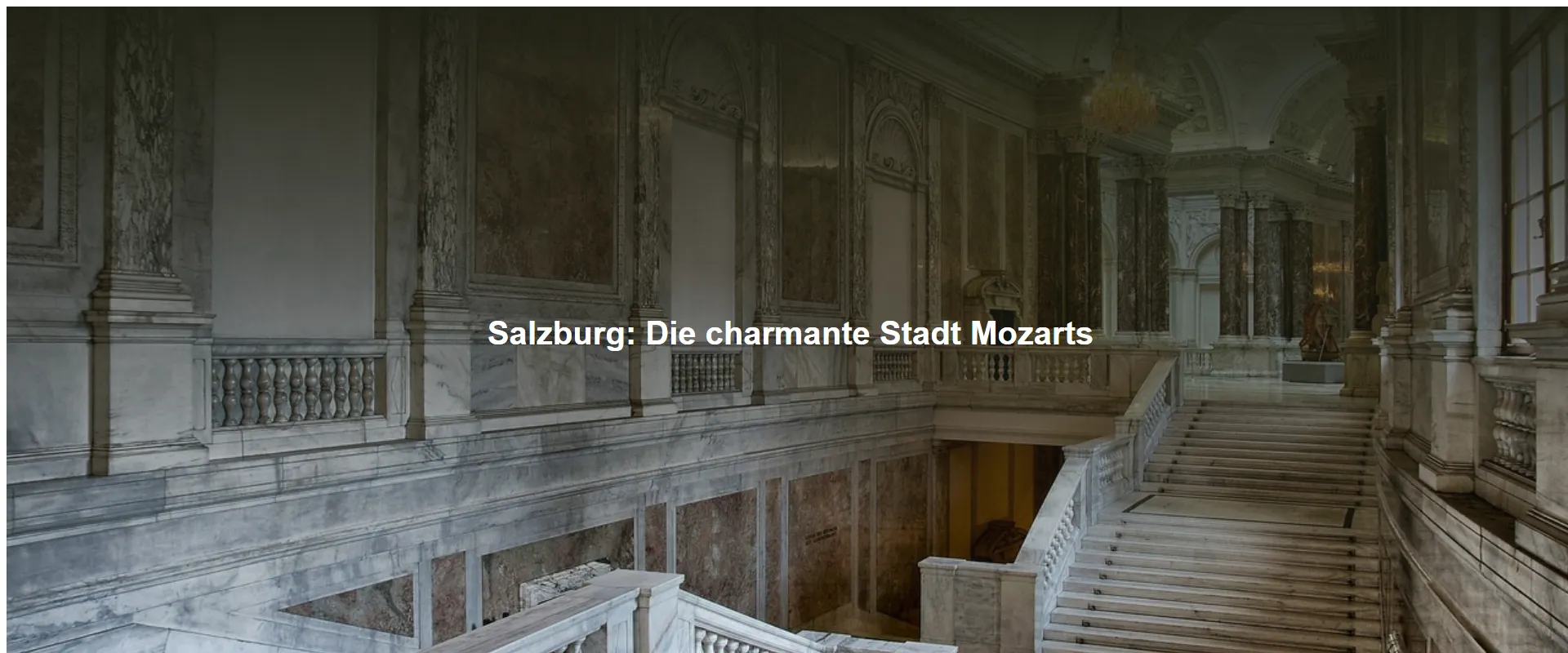 Salzburg: Die charmante Stadt Mozarts