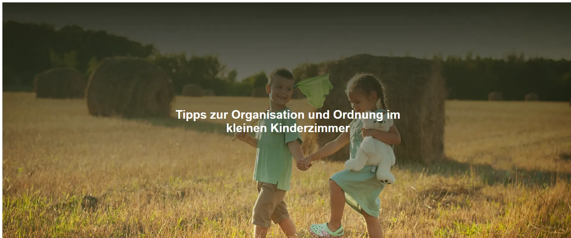 Tipps zur Organisation und Ordnung im kleinen Kinderzimmer